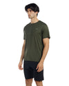 Men's Crew T-Shirt, Light Weight Dry-Fit Moisture Wicking Active Athletic Performance Green
