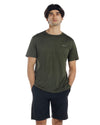 Men's Crew T-Shirt, Light Weight Dry-Fit Moisture Wicking Active Athletic Performance Green